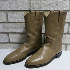 Justin L 3710 Roper Leather Cowgirl Dress Boots 6B